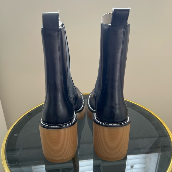 Marc Fisher Black Fredy Platform Boot black sz 7.5 - Picture 4 of 8